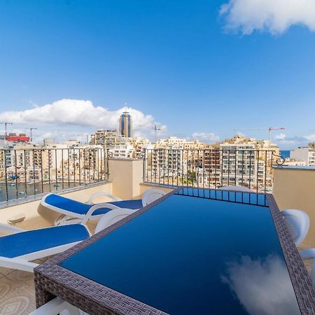 Amazing Views Of Spinola Bay In Heart Of Stjulians-Hosted By Sweetstay St. Julian's Exterior foto