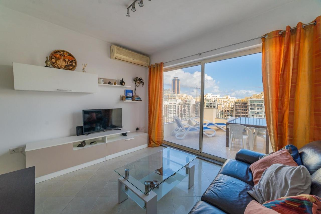 Amazing Views Of Spinola Bay In Heart Of Stjulians-Hosted By Sweetstay St. Julian's Exterior foto
